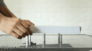 Chuẩn bị xem sức mạnh không thể tin được của những mẩu giấy.