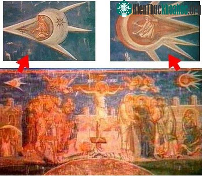 UFO cũng xuất hiện trong tôn giáo.