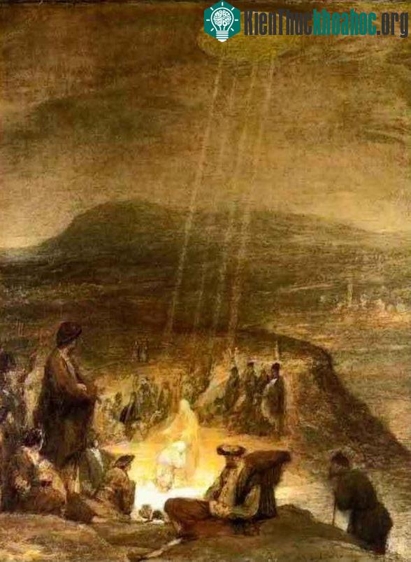 Bức tranh "Lễ thanh tẩy của Chúa Jesus". (Ảnh: Bảo tàng Fitzwilliam, Anh).