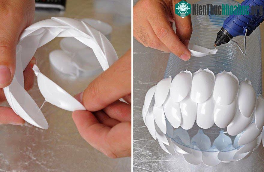20 ý tưởng làm đèn chùm vô cùng hữu ích từ những vật dụng bỏ đi ảnh 6