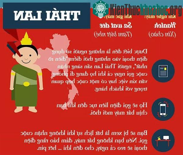 Ở Thái Lan, người ta sẽ gọi điện liên tục cho đến khi bạn chịu bắt máy mới thôi.