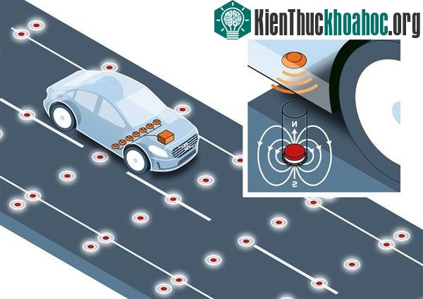 Đường cao tốc gắn nam châm dành riêng cho ô tô tự động