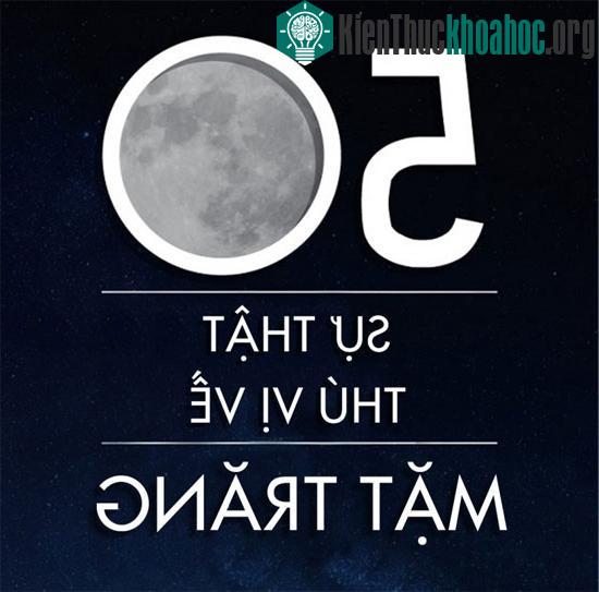 50 sự thật thú vị về mặt trăng