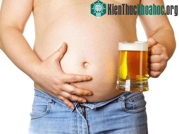 Vì sao uống nhiều bia khiến bạn béo lên?