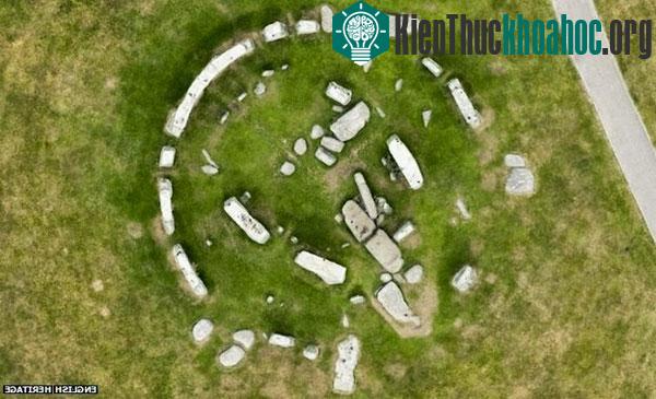 Ảnh chụp bãi đá cổ Stonehenge từ trên cao. (Ảnh: Guardian)