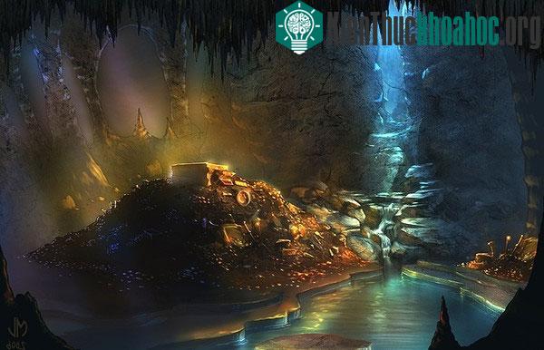 Những kho báu khổng lồ như thế này... có lẽ chỉ có ở trên phim mà thôi!