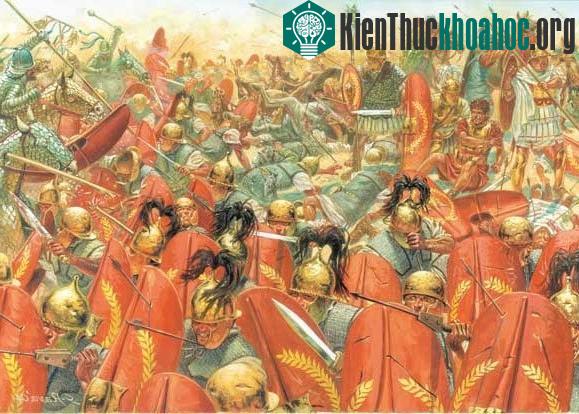 Trận Carrhae năm 53 TCN, nơi La Mã thảm bại.