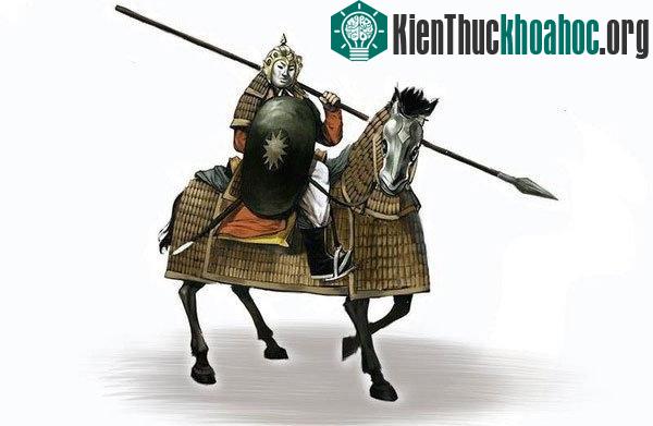 Bức ảnh mô tả lại một kỵ binh bọc sắt của Đại Việt, tuy nhiên chỉ mang tính tham khảo và hình tượng. (Ảnh: empoleon92 trên Devianart).