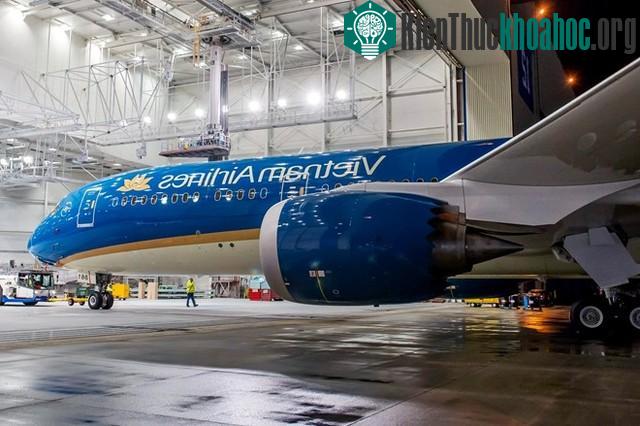 Cận cảnh Boeing 787 đầu tiên của Vietnam Airlines xuất xưởng tại Mỹ