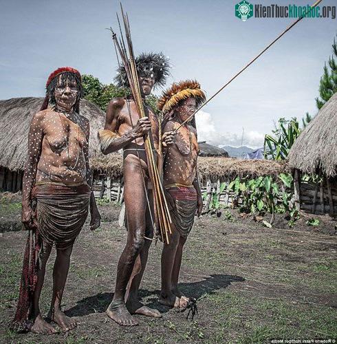 Bộ lạc sống kiểu “ăn lông ở lỗ” ở Indonesia