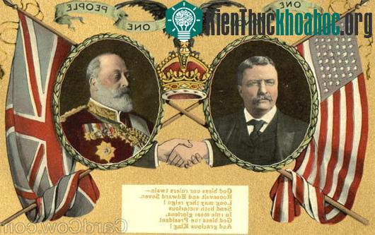 Nội dung bức điện nổi tiếng giữa tổng thống Theodore Roosevelt và vua King Edward VII năm 1903.​&nbsp;(Nguồn: royal.co.uk)​