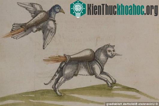 Hình ảnh minh họa từ một bản thảo vào năm 1530