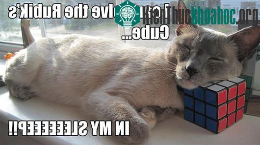 Chỉ cần nhớ được các thuật toán và công thức, Rubik chỉ là "chuyện nhỏ"