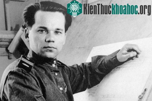 Ông Mikhail Kalashnikov khi còn trẻ