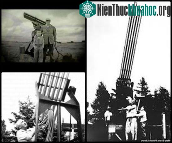 Wilhelm Reich và chiếc máy Cloudbuster của ông