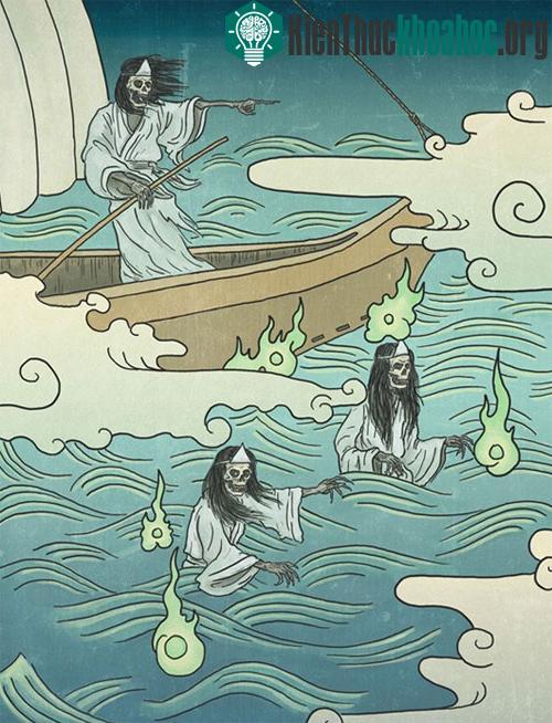Nhưng tất cả có điểm chung mô tả Funayūrei là do những người chết oan trên biển hóa thành
