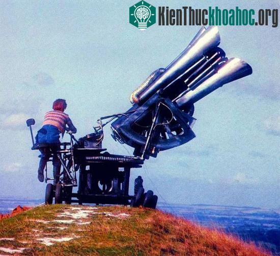 Chiếc máy Cloudbuster được cải tiến