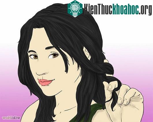 ...hay đôi khi sử dụng ngôn ngữ cơ thể để ra tín hiệu cho người bạn muốn tán tỉnh
