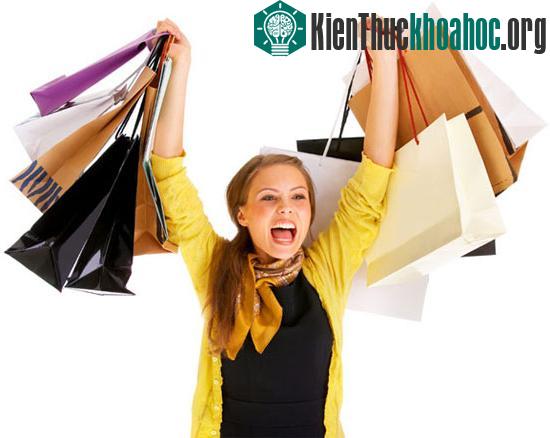 Nhiều người mắc chứng nghiện mua sắm.