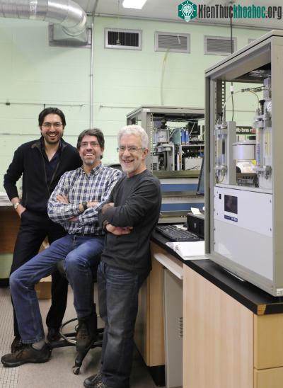 TS. Hamed Sanei, TS. Steve Grasby và TS. Benoit Beauchamp