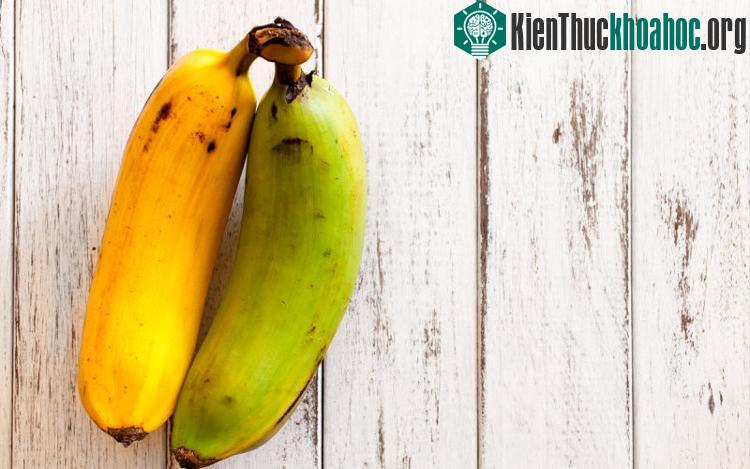 Chuối chứa một lượng tinh bột đáng kể.