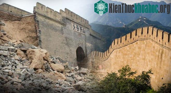Một góc của Vạn Lý Trường Thành.