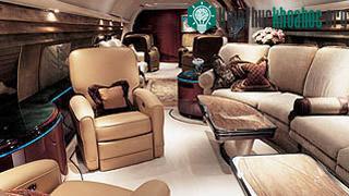 Nội thất một chiếc Boeing BBJ. Ảnh: Boeing.
