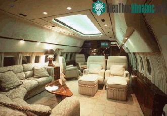 Nội thất một chiếc BBJ tương tự chuyên cơ của thủ tướng Australia.