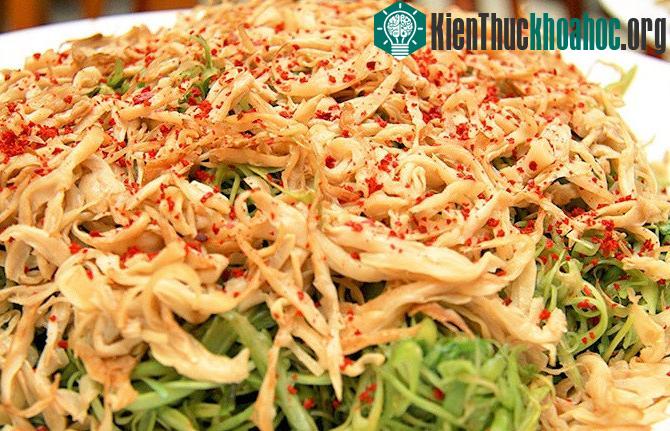 Xơ mít có thể dùng làm dưa muối gọi là nhút.