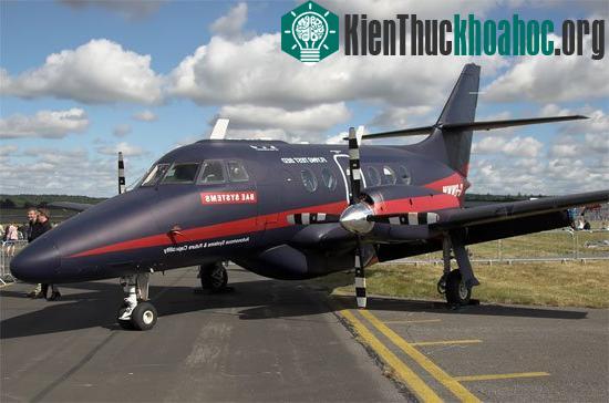 Chiếc British Aerospace Jetstream trên đường băng. (Ảnh:&nbsp;jetphotos.net)