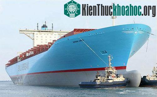 Động cơ lớn nhất thế giới cung cấp sức mạnh cho tàu container lớn nhất thế giới