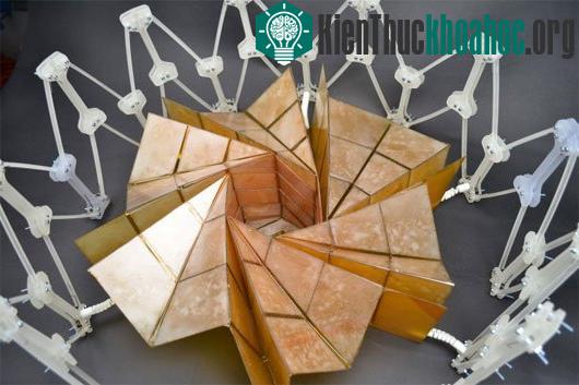 Pin quang điện Origami dùng trong không gian