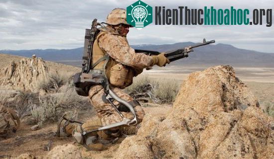 Khung giáp chiến đấu HULC của Lookheed Martin. (Ảnh: CNN)