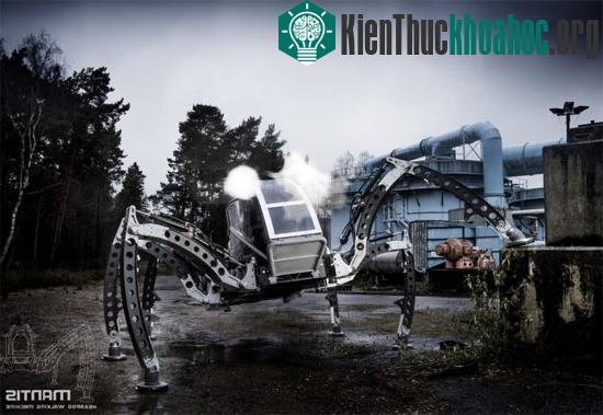 Mantis – robot người lái 2 tấn