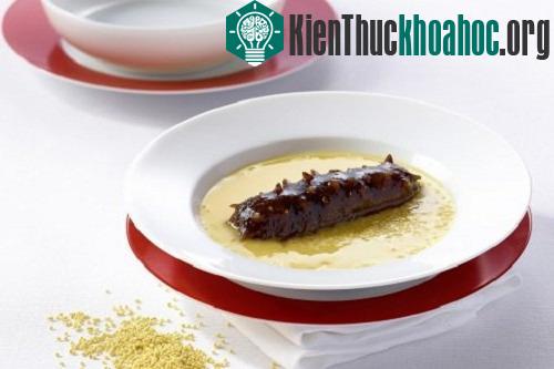 Hải sâm thường được chế biến thành các món ăn đặc biệt trong nhà hàng sang trọng ở Trung Quốc. (Ảnh: SCMP)