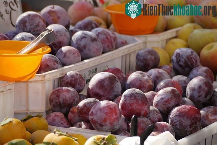 Quả lai giữa mận và mơ. Loại quả này có vị và màu sắc giống mận nhưng có phần vỏ và ruột giống mơ.