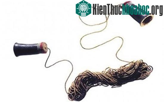 Chiếc điện thoại cổ nhất thế giới. (Ảnh: Acient Origins).