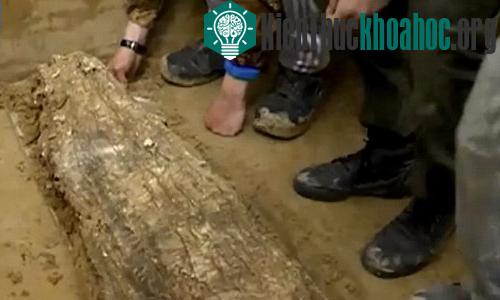 Xác ướp thời Trung cổ này được bọc trong vỏ cây bạch dương