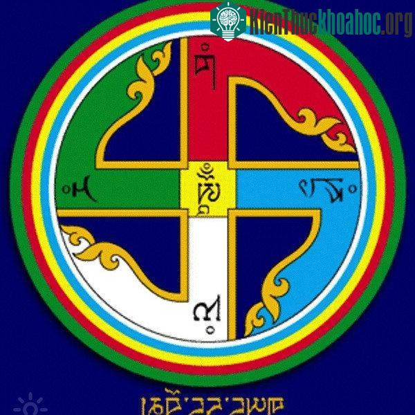 Biểu tượng swastika (chữ thập ngoặc) trong đạo Bon. (Ảnh: Swastika-info.com).