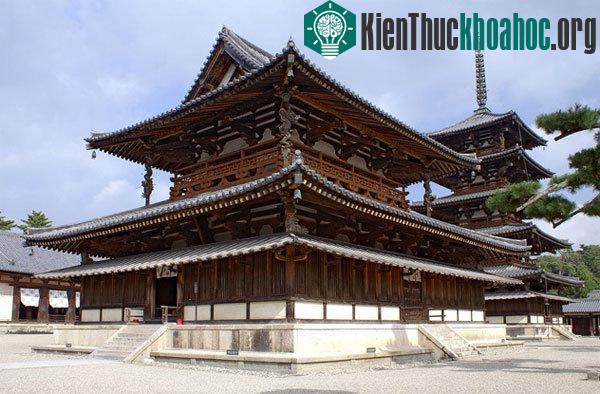 Ngôi đền Buddist Horyu-ji ở Nhật Bản.&nbsp;