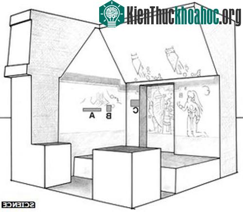 Ngôi nhà được khai quật năm 2010. (Nguồn: Science)