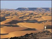 Phần phía đông Sahara có diện tích tương đương khu vực Tây Âu