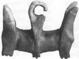 Khuyên tai hình hai đầu thú (loài nai muntjac ở VN thời tiền sử)