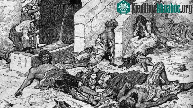 Đại dịch "Cái chết đen". (Ảnh minh họa).