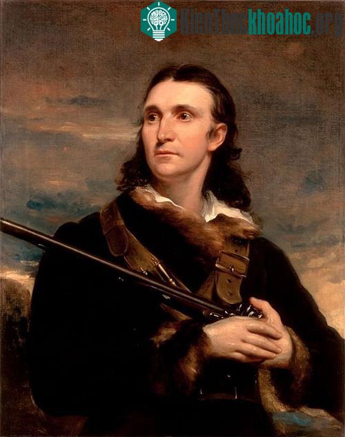 Hình ảnh John James Audubon - nhà tự nhiên học và đồng thời là họa sĩ. Ông đã vẽ tuyển tập các loài chim ở Bắc Mỹ.