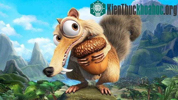 Hình ảnh Rheithrosciurus macrotis rất giống với nhân vật Scrat trong bộ phim Ice Age