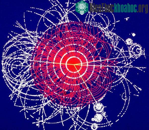 Mô phỏng sự phân rã của hạt Higgs.