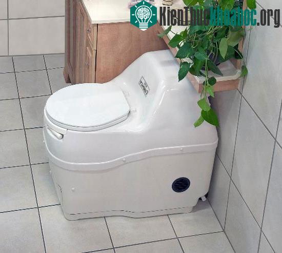 Bồn cầu không dùng nước