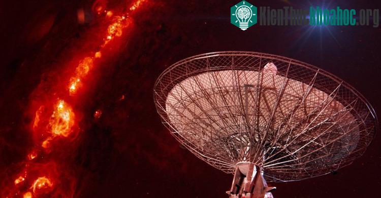 Những xung sóng FRB là tín hiệu lạ lùng và bí ẩn nhất các nhà khoa học nhận được từ vũ trụ - (Ảnh: CSIRO/Harvard).