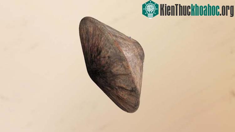 Lá chắn bị cháy sém của tàu Schiaparelli. (Ảnh: ESA).